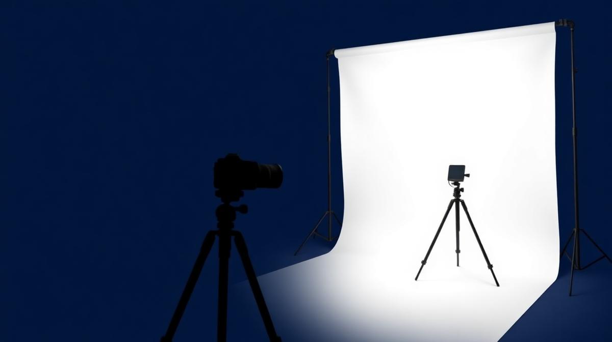 Product fotografie studio setup voor Google Shopping afbeelding optimalisatie