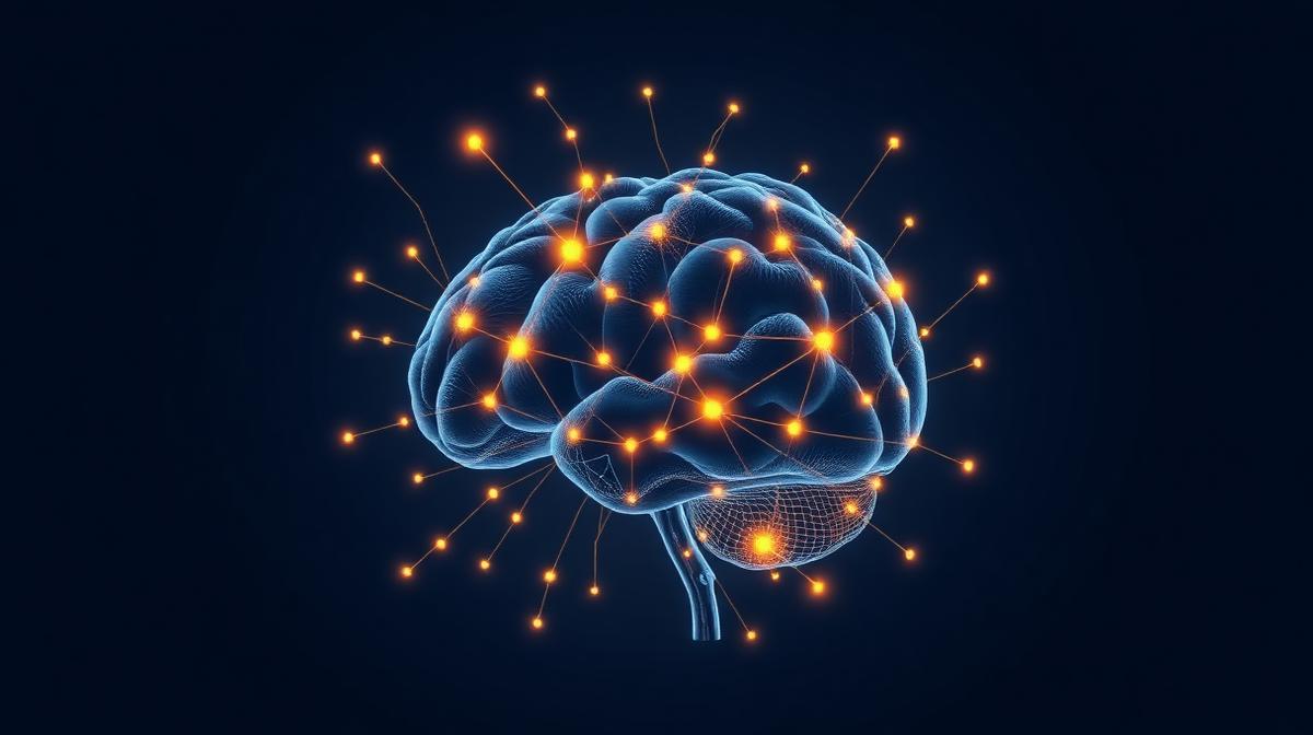 AI machine learning netwerk dat advertentie-bieddata verwerkt